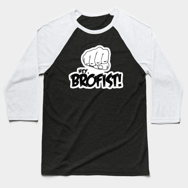 Brofist Baseball T-Shirt by nikovega21